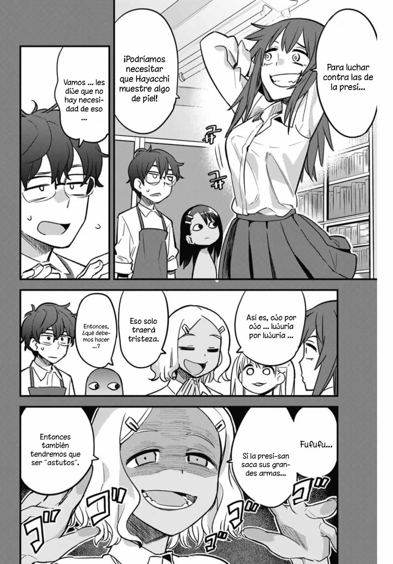 Please don't bully me, Nagatoro capítulo 44, página 15