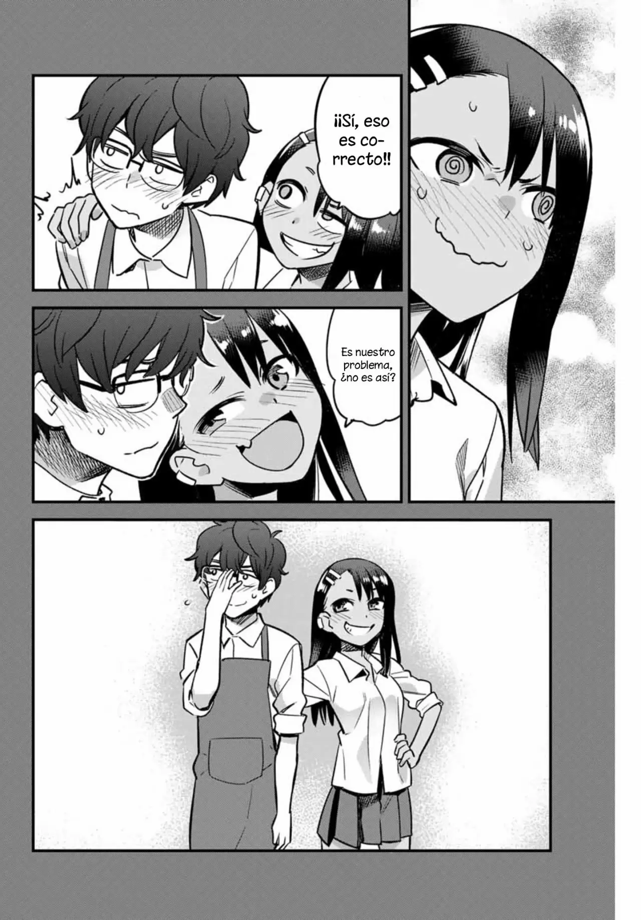 Please don't bully me, Nagatoro capítulo 44, página 17