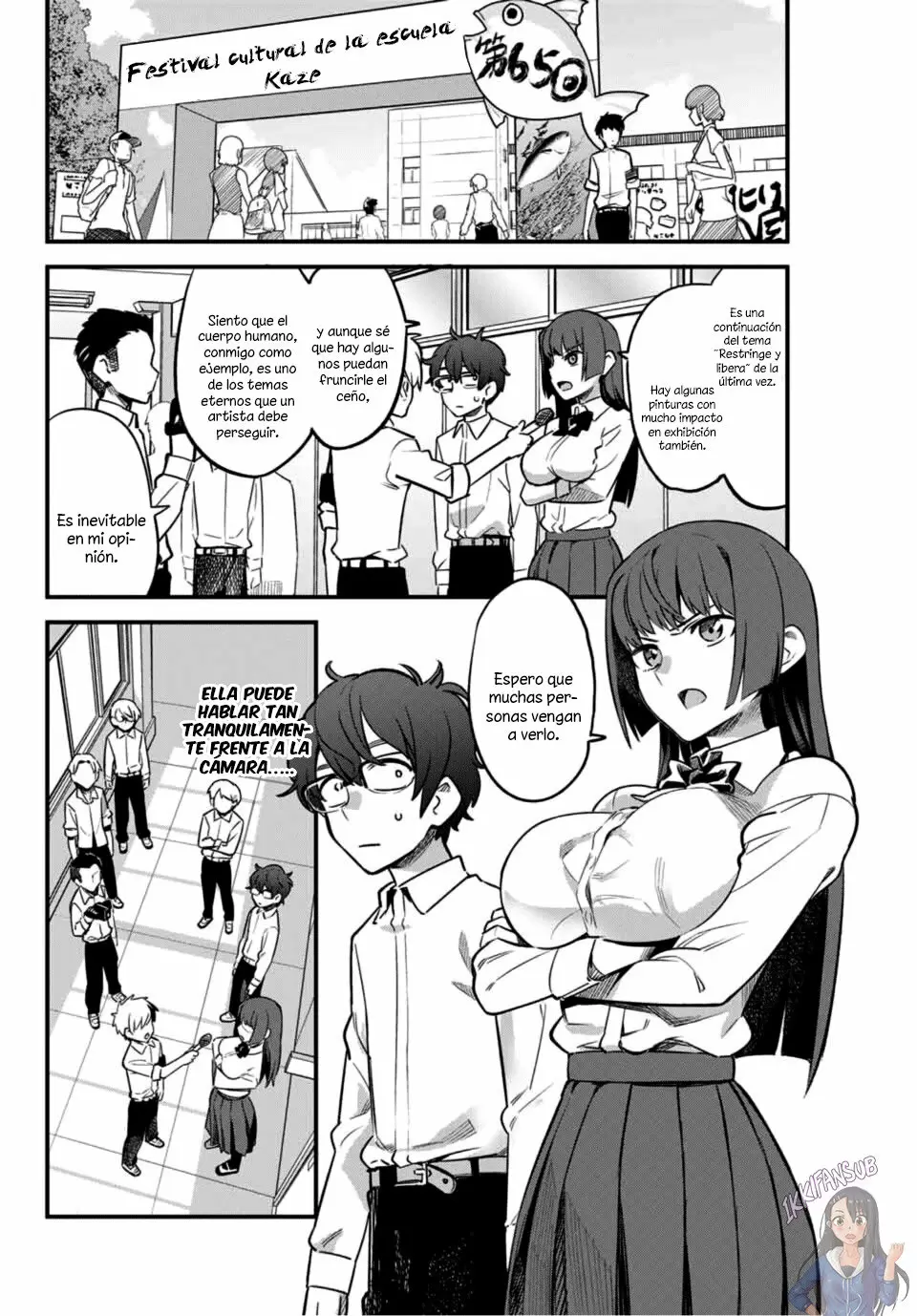 Please don't bully me, Nagatoro capítulo 45, página 3