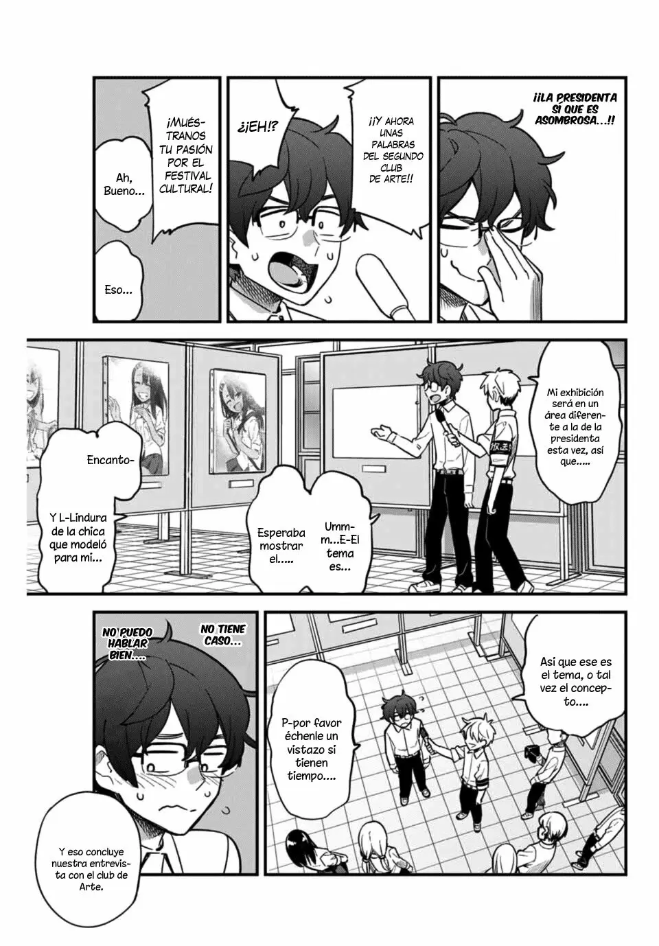Please don't bully me, Nagatoro capítulo 45, página 4