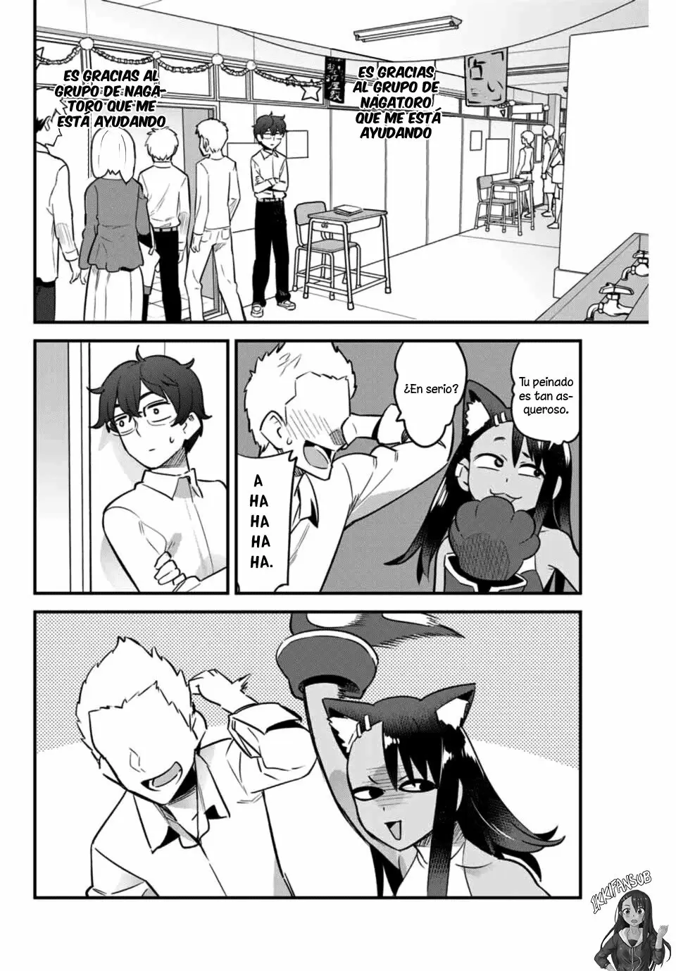 Please don't bully me, Nagatoro capítulo 45, página 15