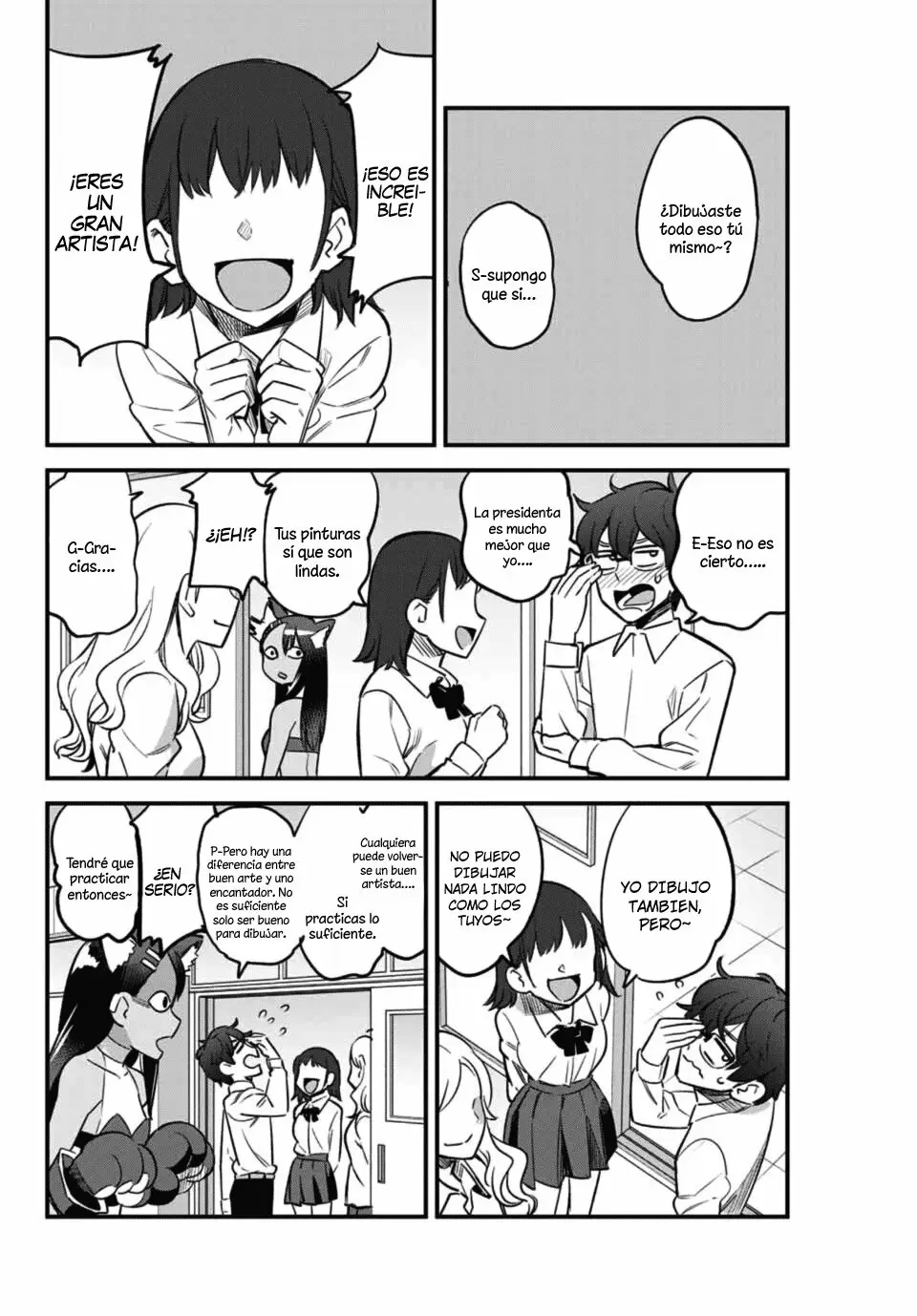Please don't bully me, Nagatoro capítulo 45, página 17