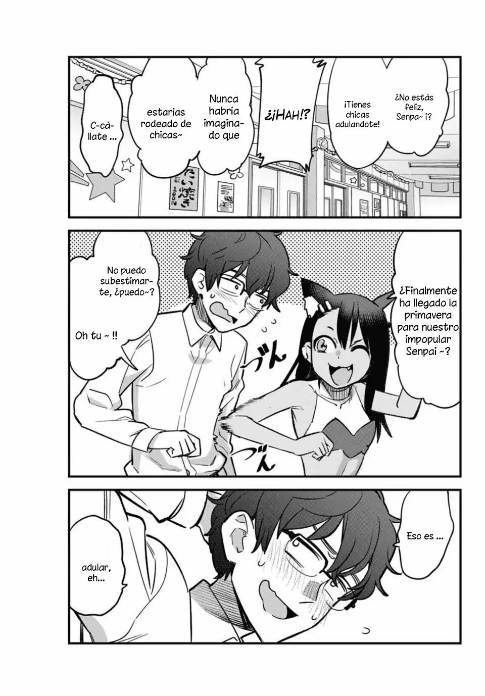 Please don't bully me, Nagatoro capítulo 46, página 8