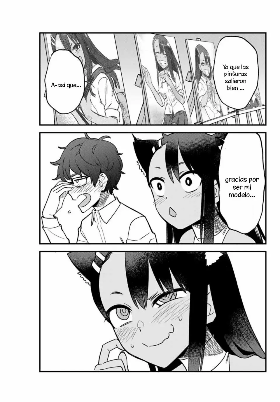 Please don't bully me, Nagatoro capítulo 46, página 10