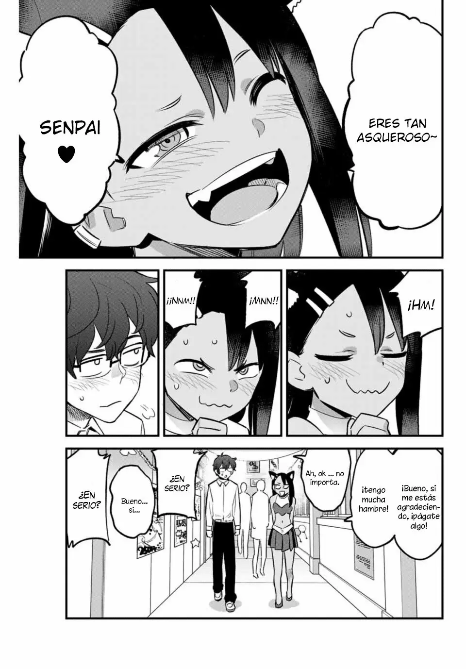 Please don't bully me, Nagatoro capítulo 46, página 16