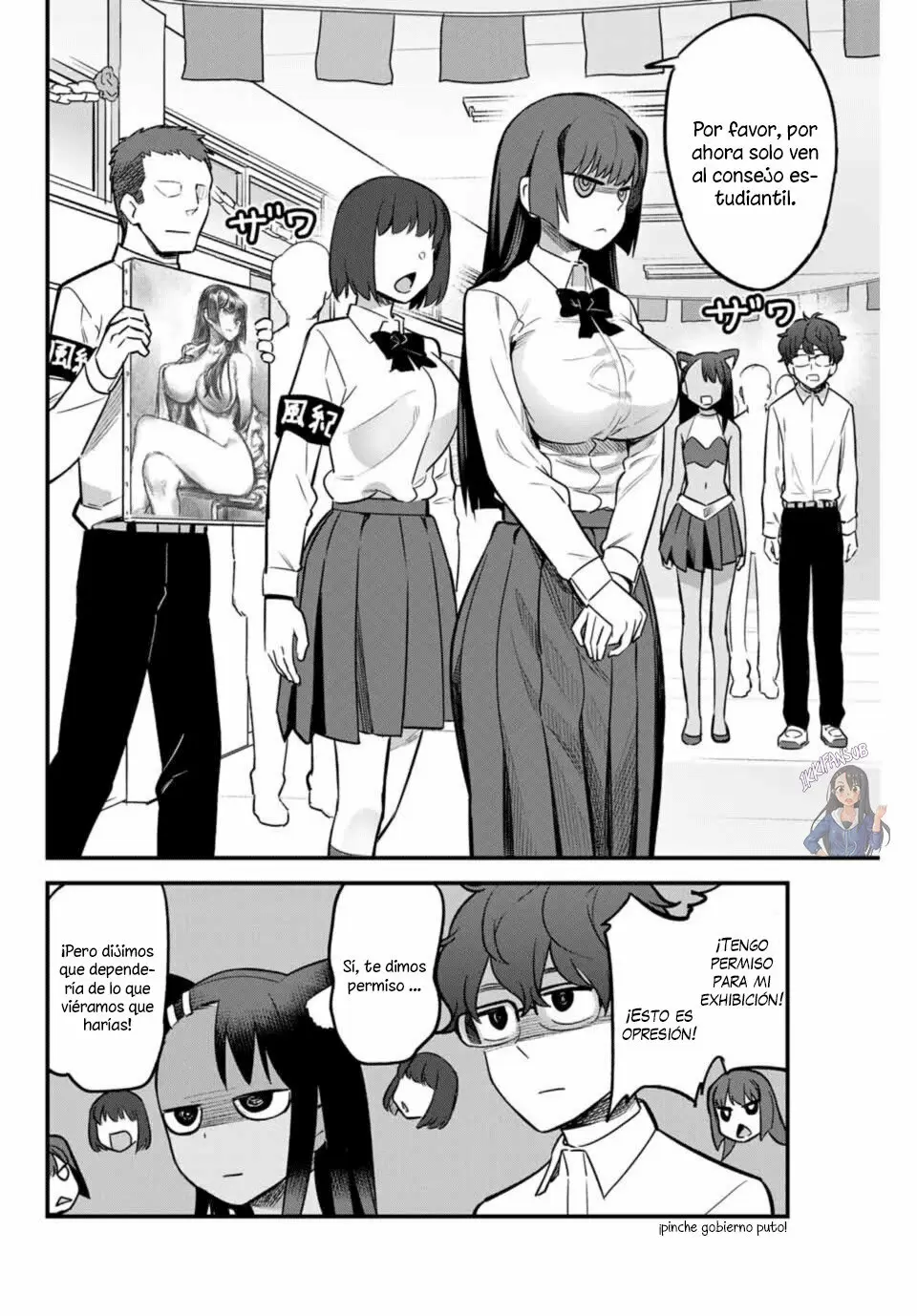 Please don't bully me, Nagatoro capítulo 46, página 19