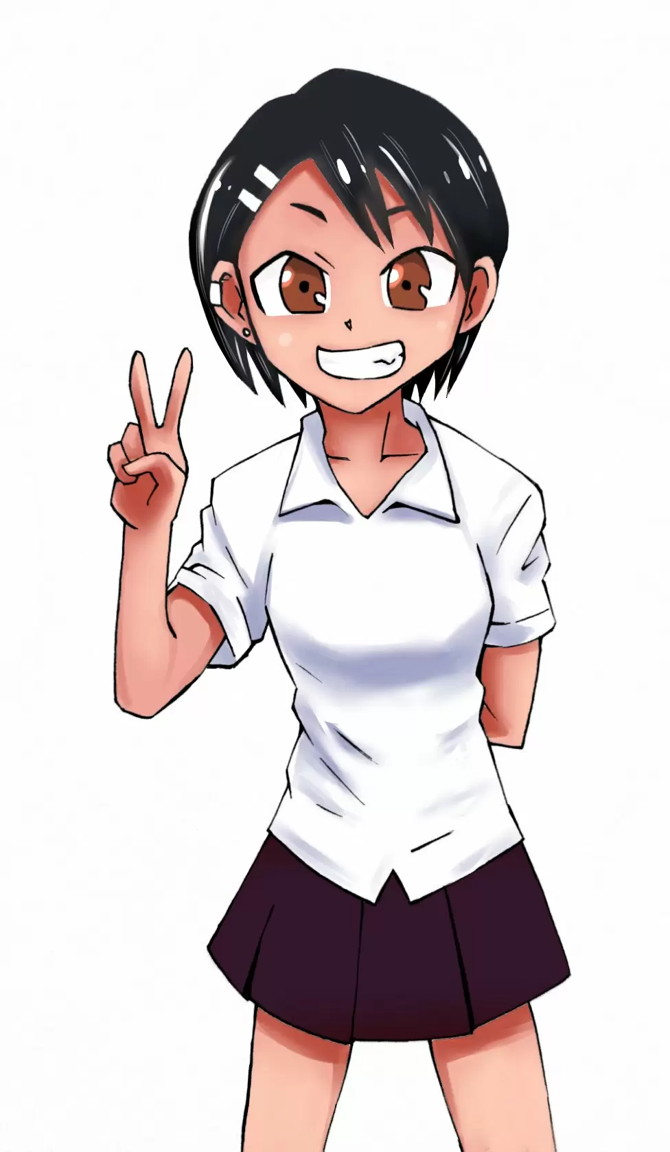 Please don't bully me, Nagatoro capítulo 46, página 23
