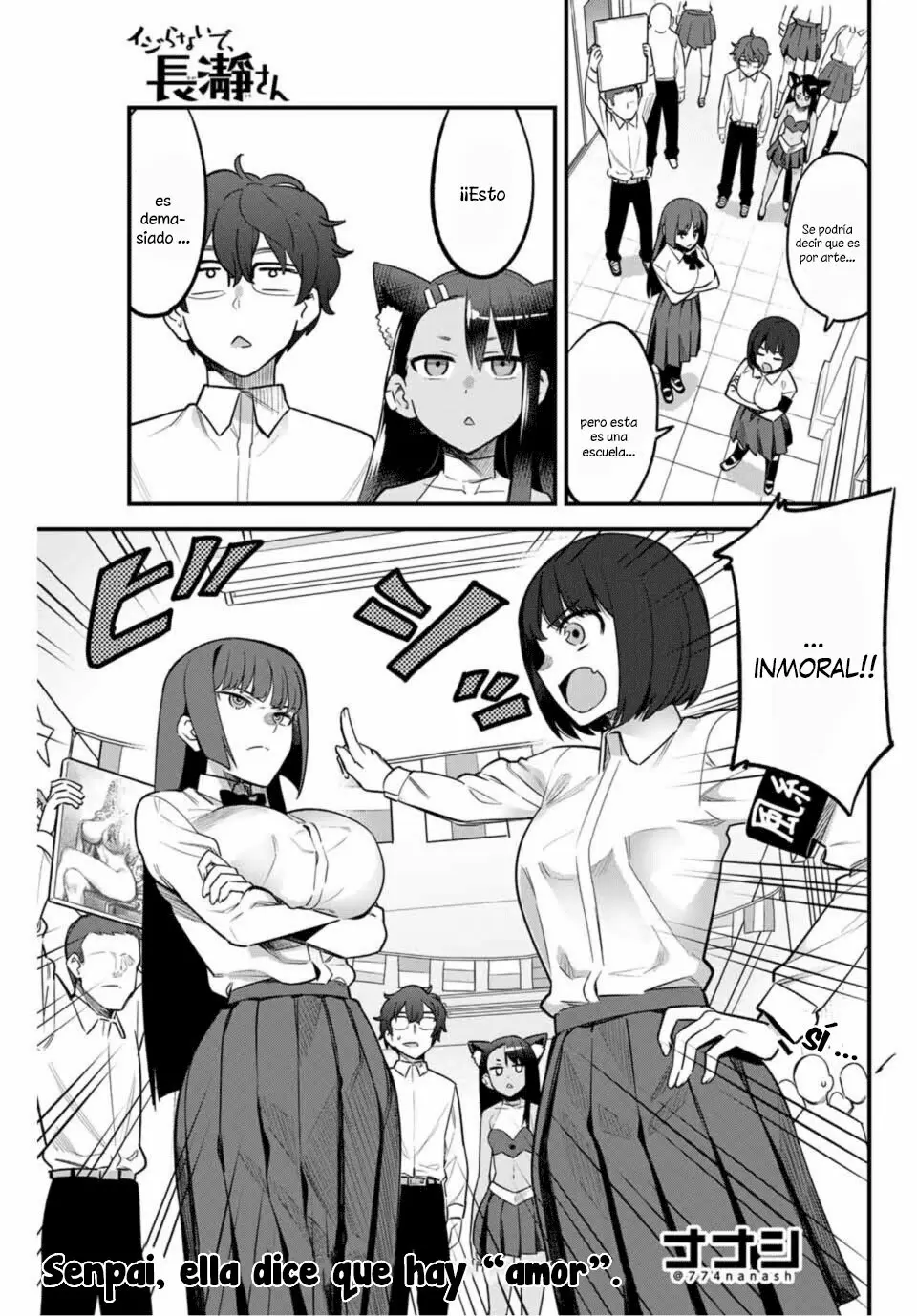 Please don't bully me, Nagatoro capítulo 47, página 3