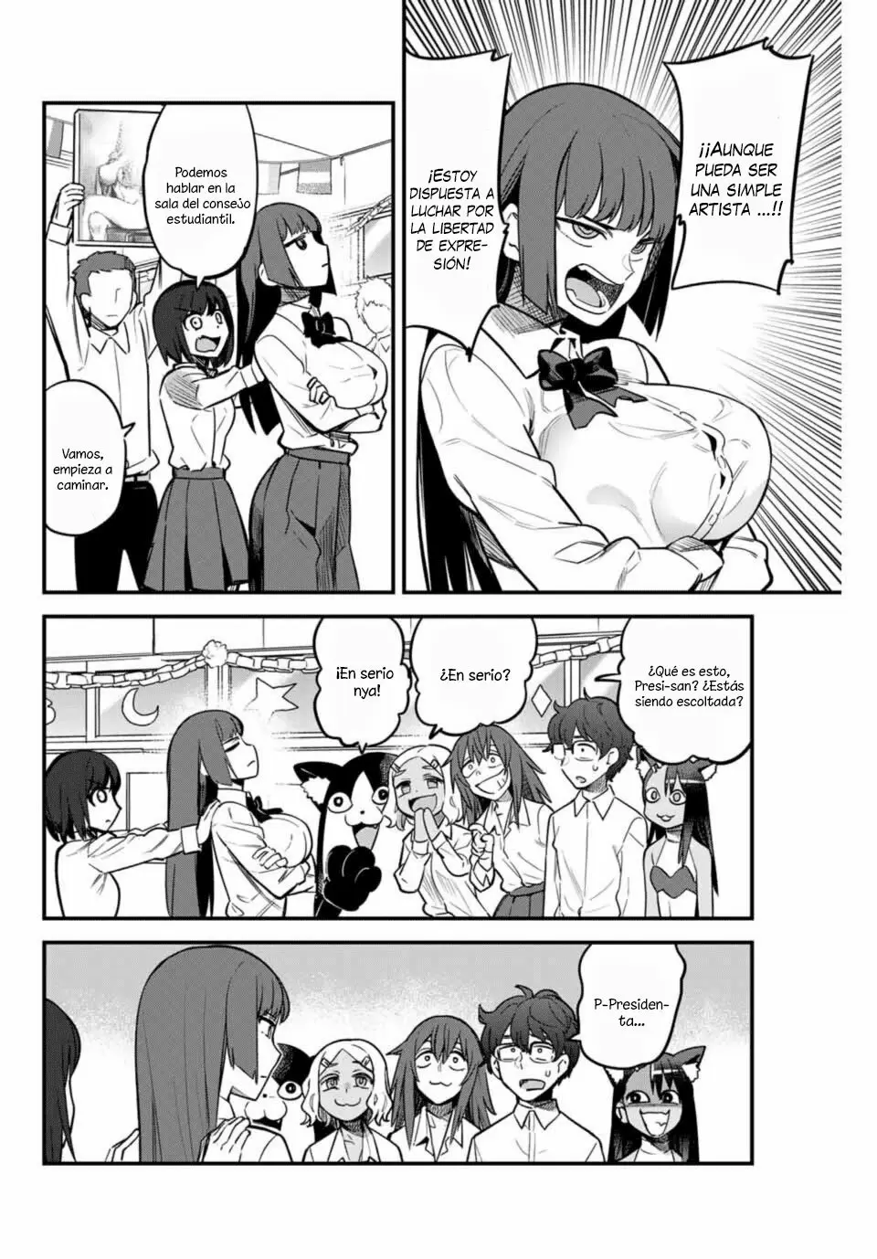 Please don't bully me, Nagatoro capítulo 47, página 4