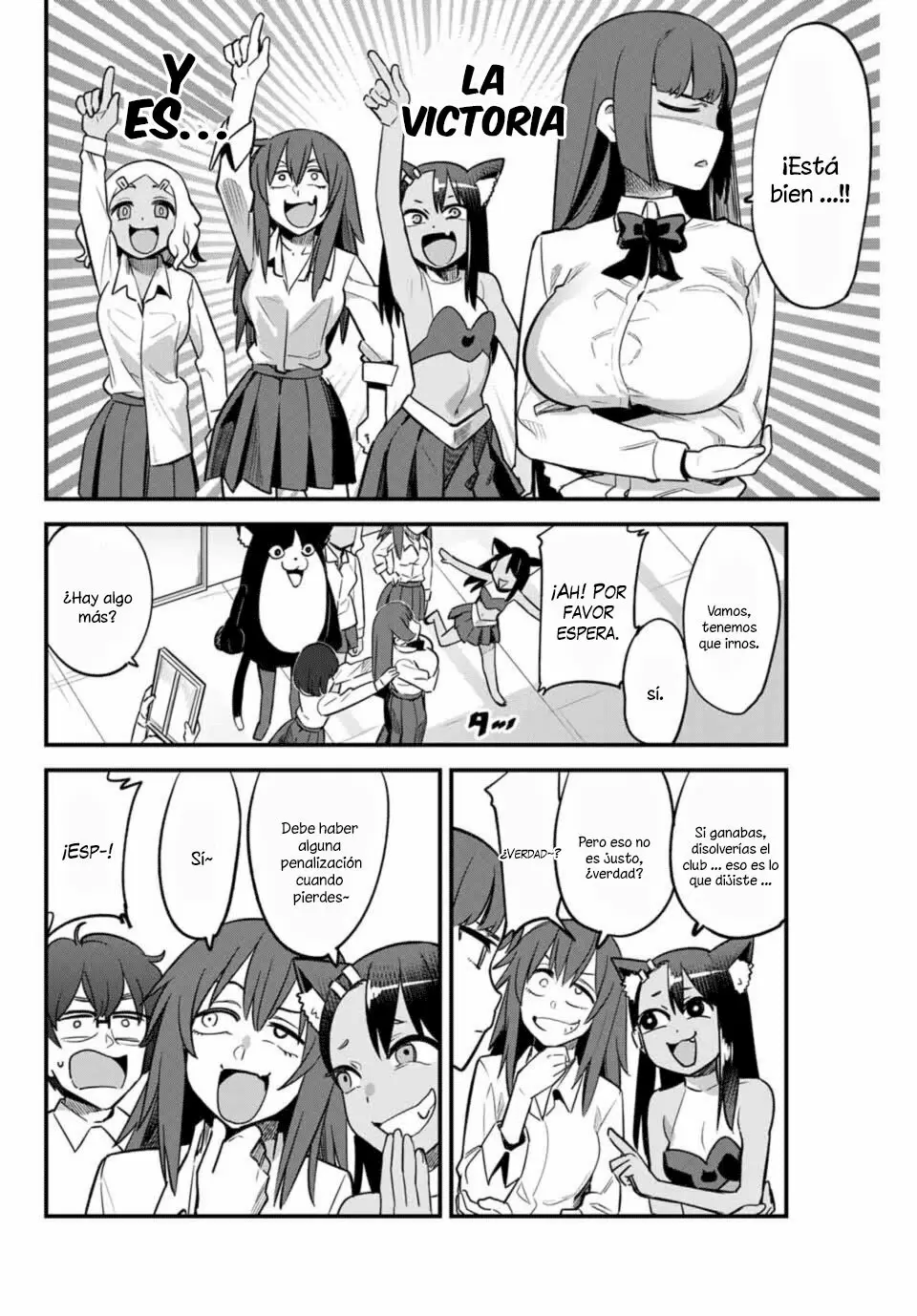Please don't bully me, Nagatoro capítulo 47, página 6