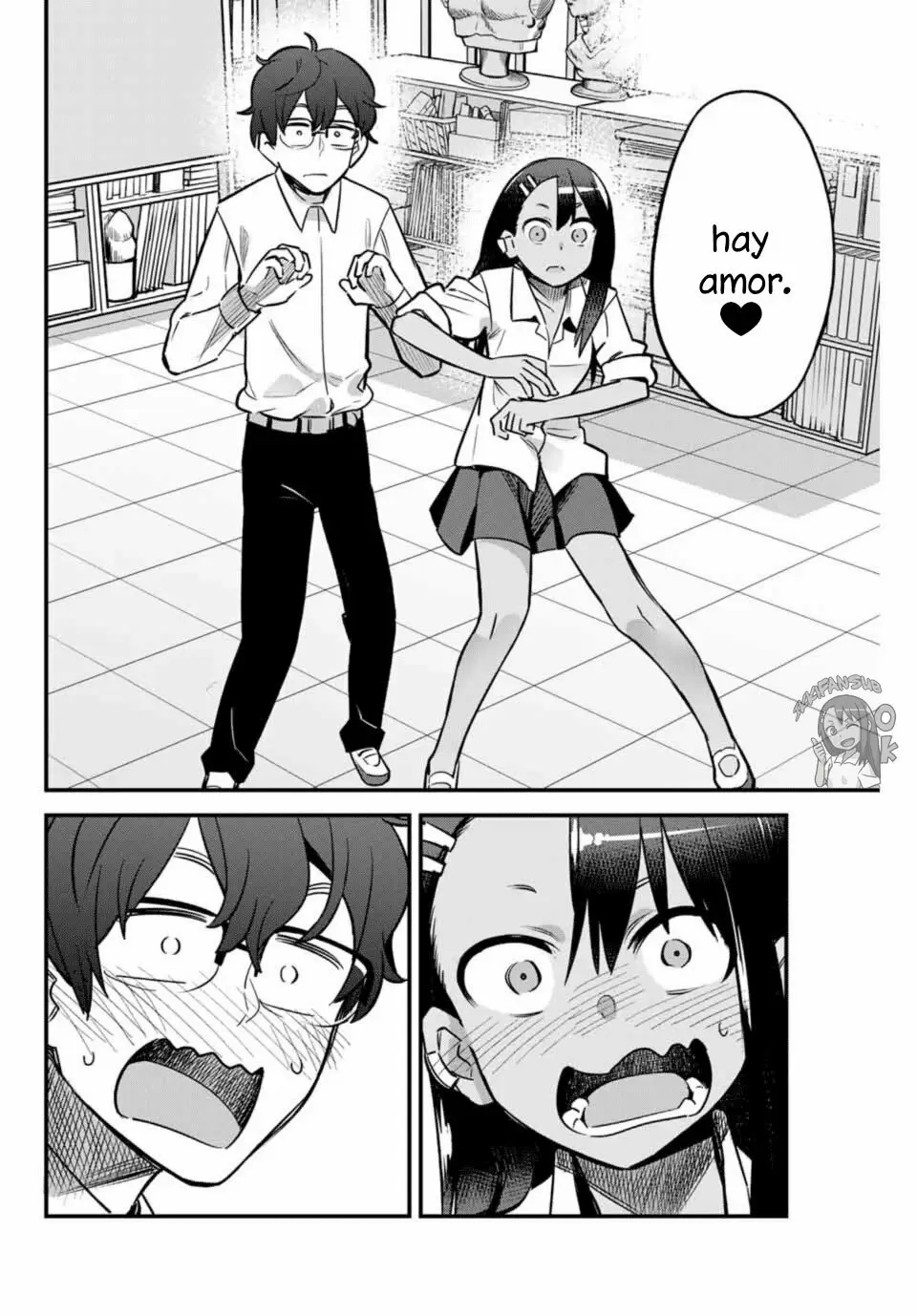 Please don't bully me, Nagatoro capítulo 47, página 14