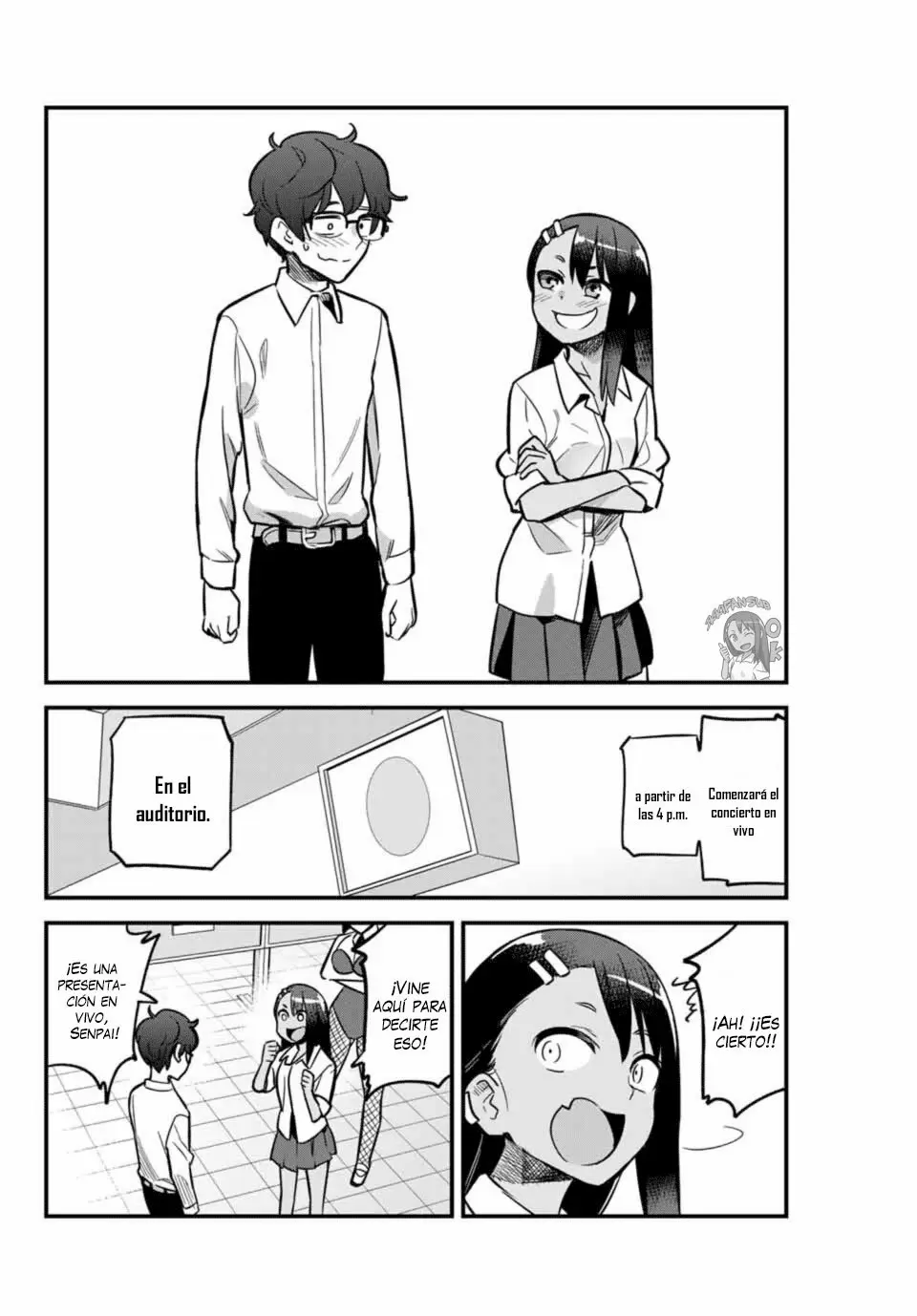 Please don't bully me, Nagatoro capítulo 47, página 18
