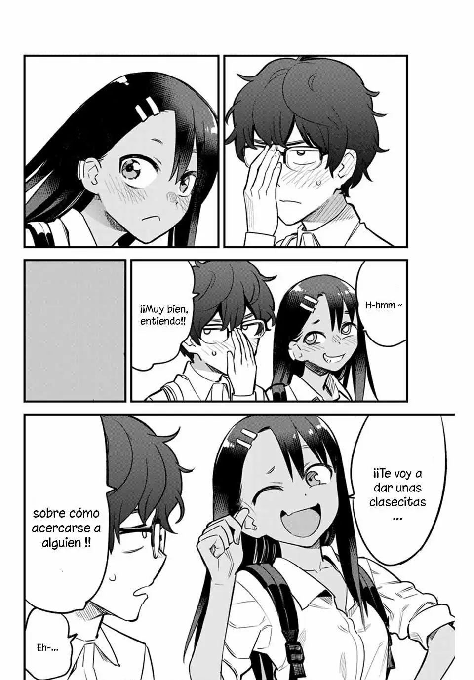 Please don't bully me, Nagatoro capítulo 48, página 6