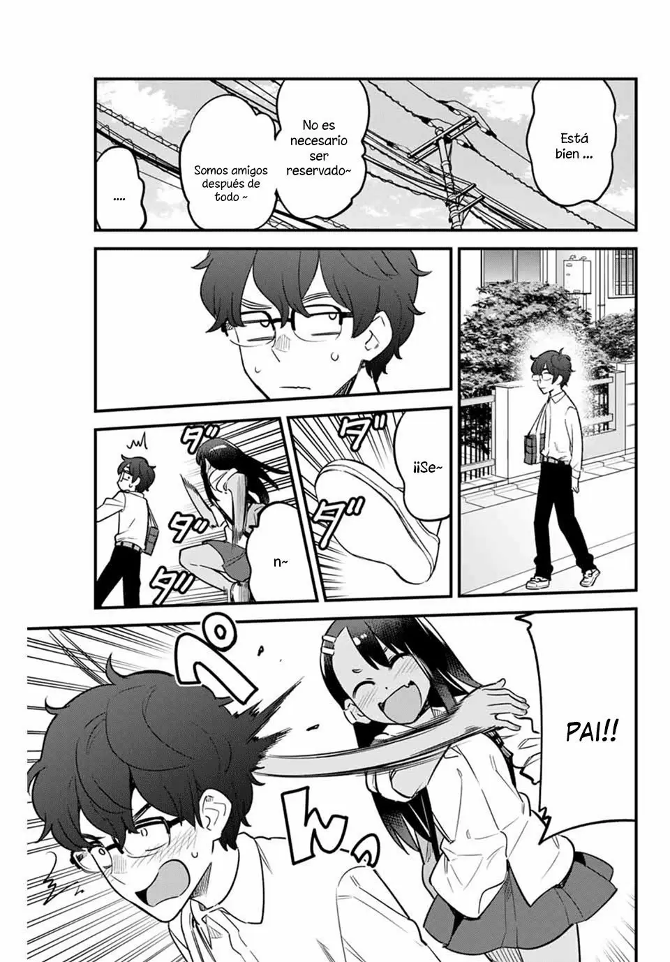 Please don't bully me, Nagatoro capítulo 48, página 7