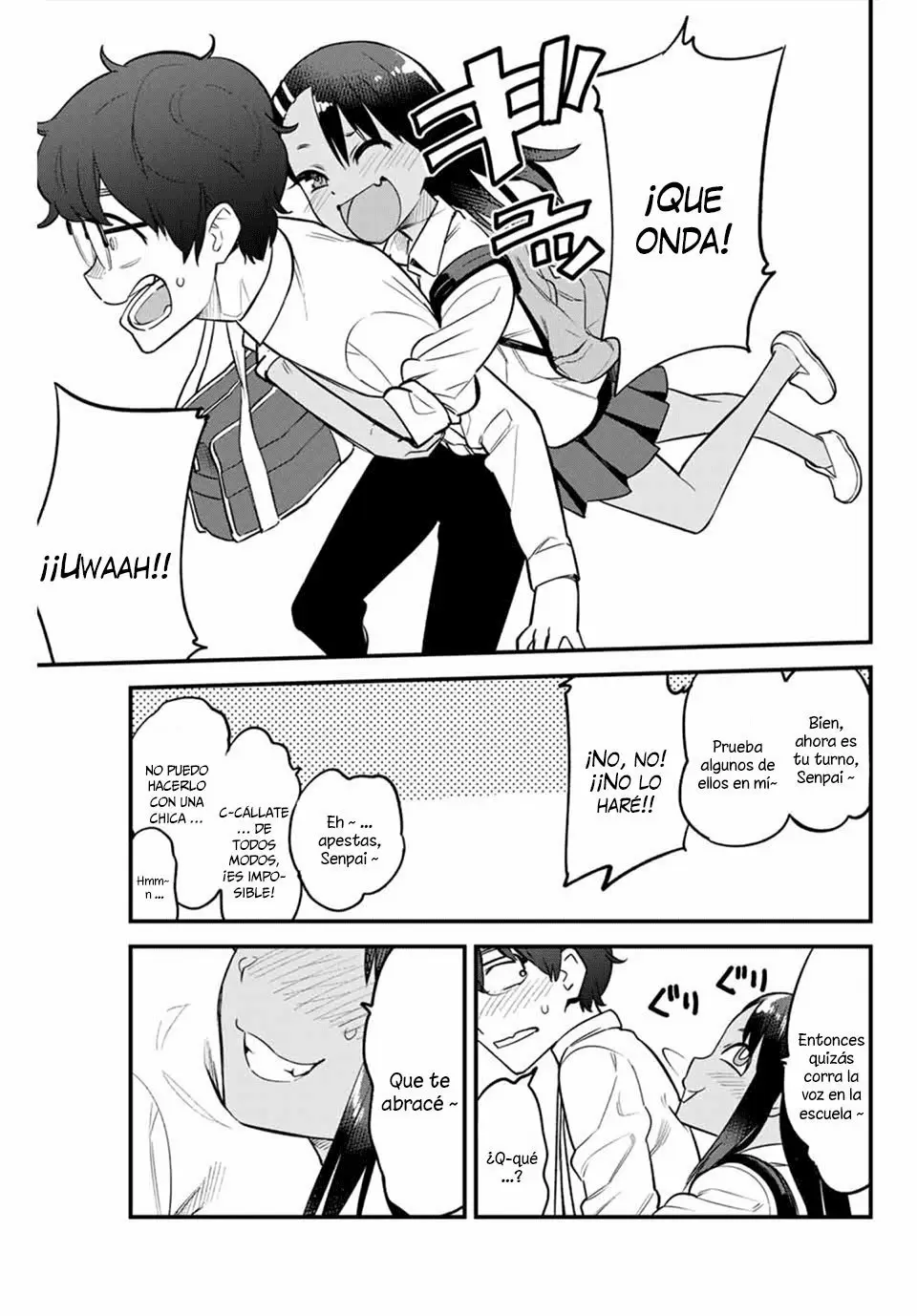 Please don't bully me, Nagatoro capítulo 48, página 13