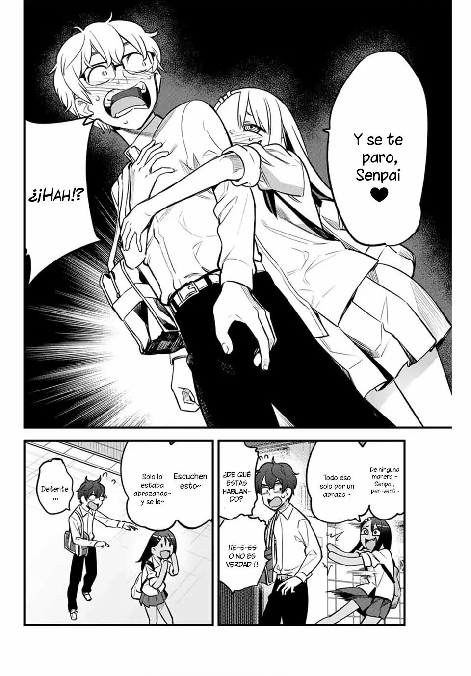 Please don't bully me, Nagatoro capítulo 48, página 14