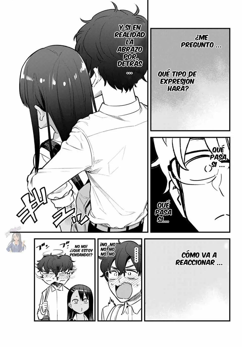 Please don't bully me, Nagatoro capítulo 48, página 17