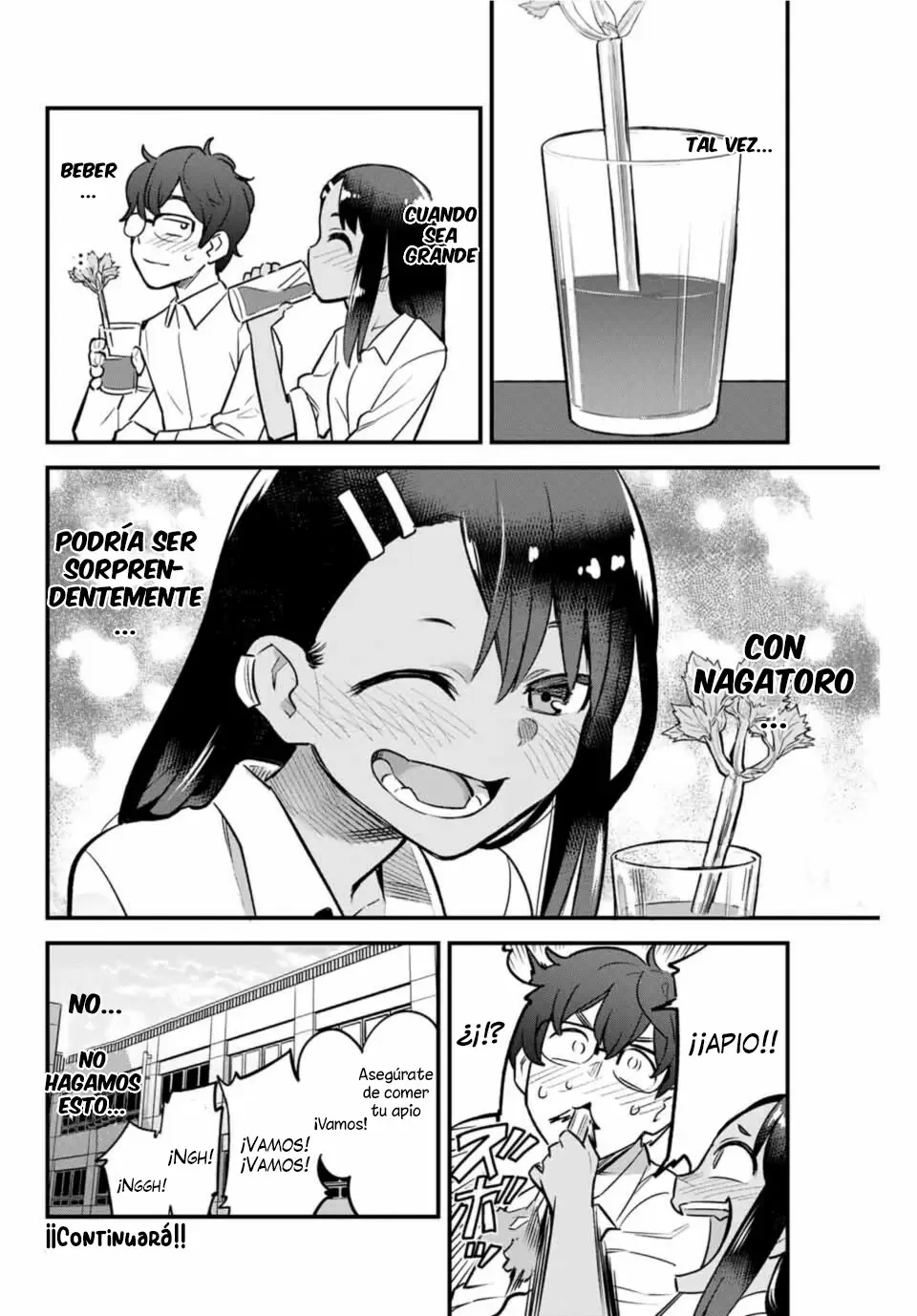 Please don't bully me, Nagatoro capítulo 49, página 17