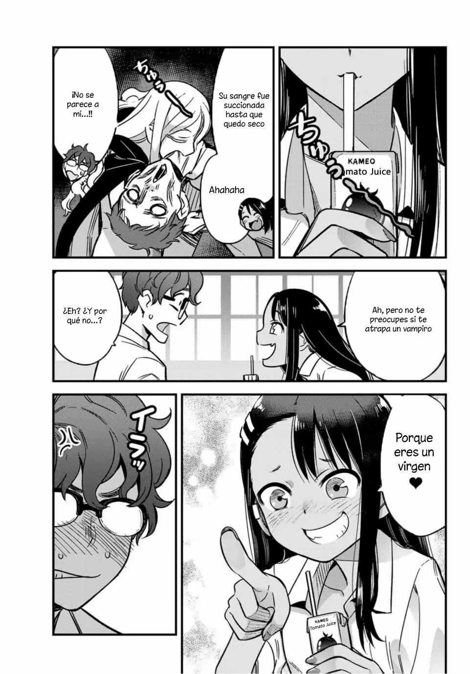 Please don't bully me, Nagatoro capítulo 5, página 4