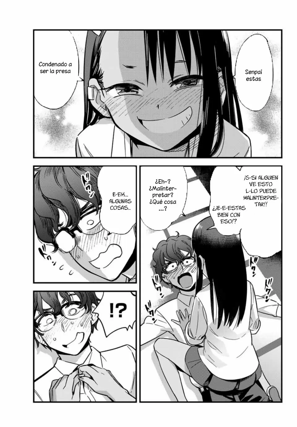 Please don't bully me, Nagatoro capítulo 5, página 12
