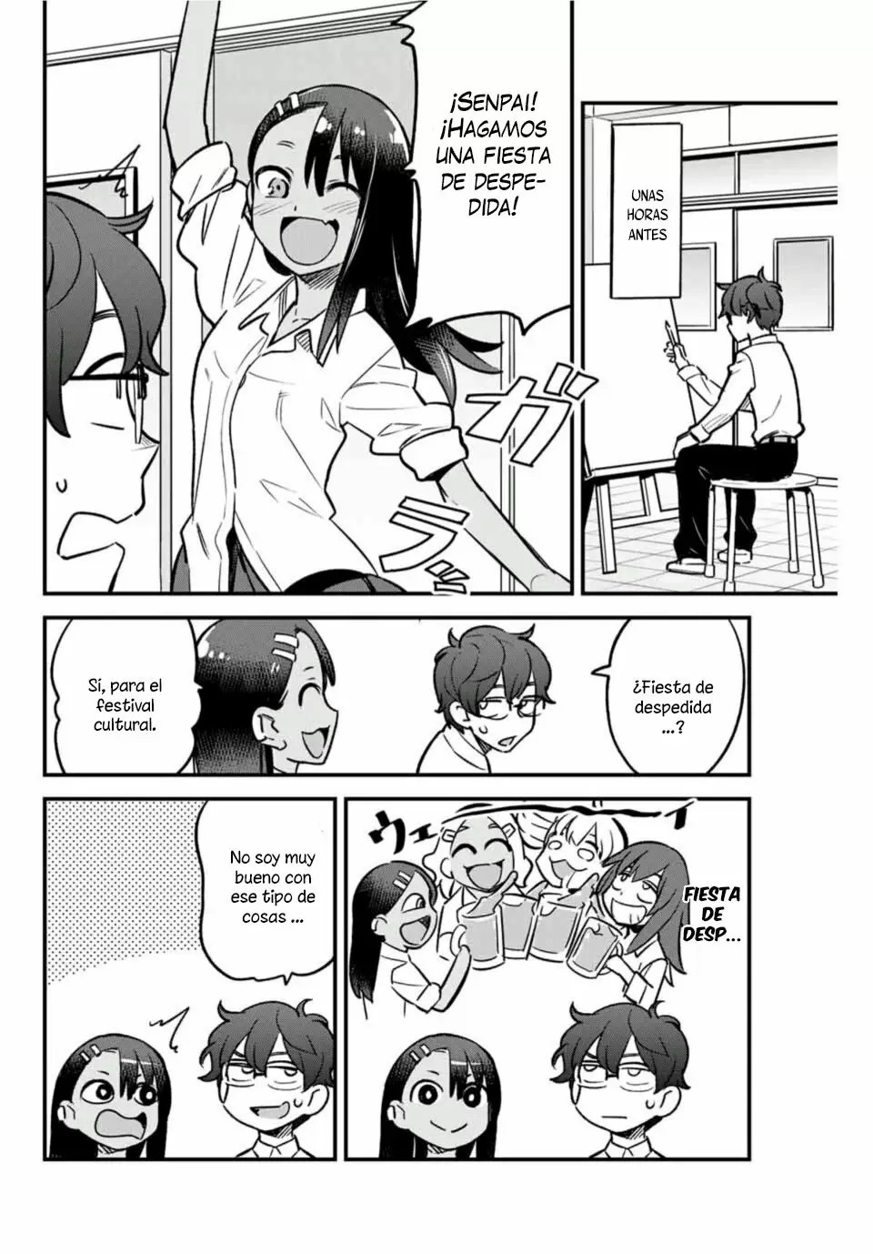 Please don't bully me, Nagatoro capítulo 50, página 3