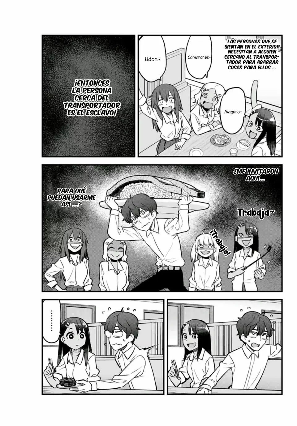 Please don't bully me, Nagatoro capítulo 50, página 6