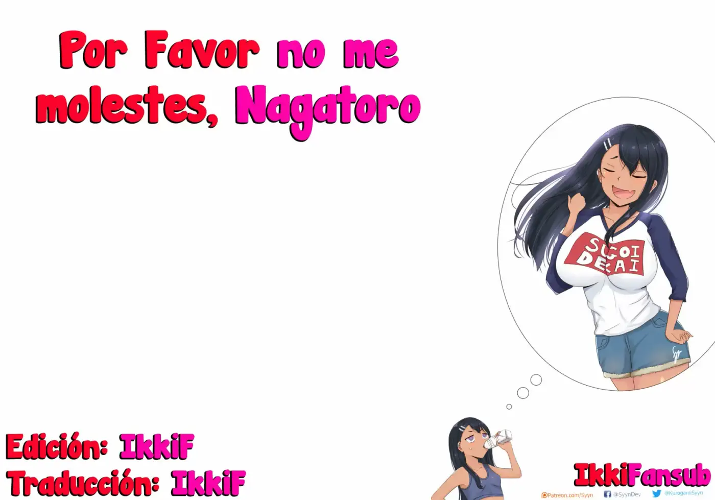 Please don't bully me, Nagatoro capítulo 50, página 18