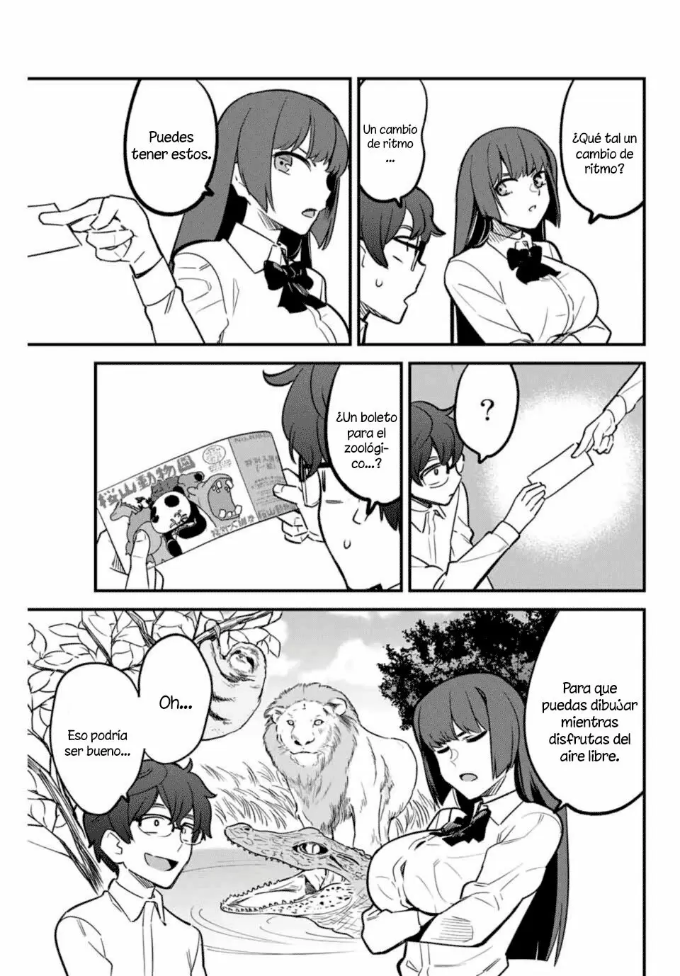 Please don't bully me, Nagatoro capítulo 51, página 4