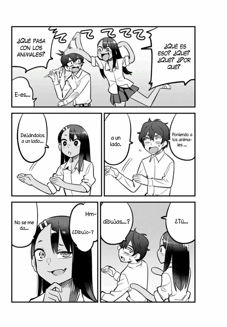 Please don't bully me, Nagatoro capítulo 51, página 12
