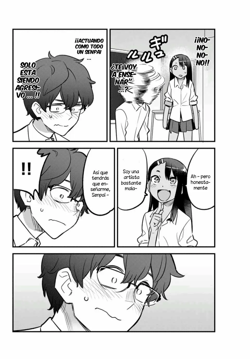 Please don't bully me, Nagatoro capítulo 51, página 14