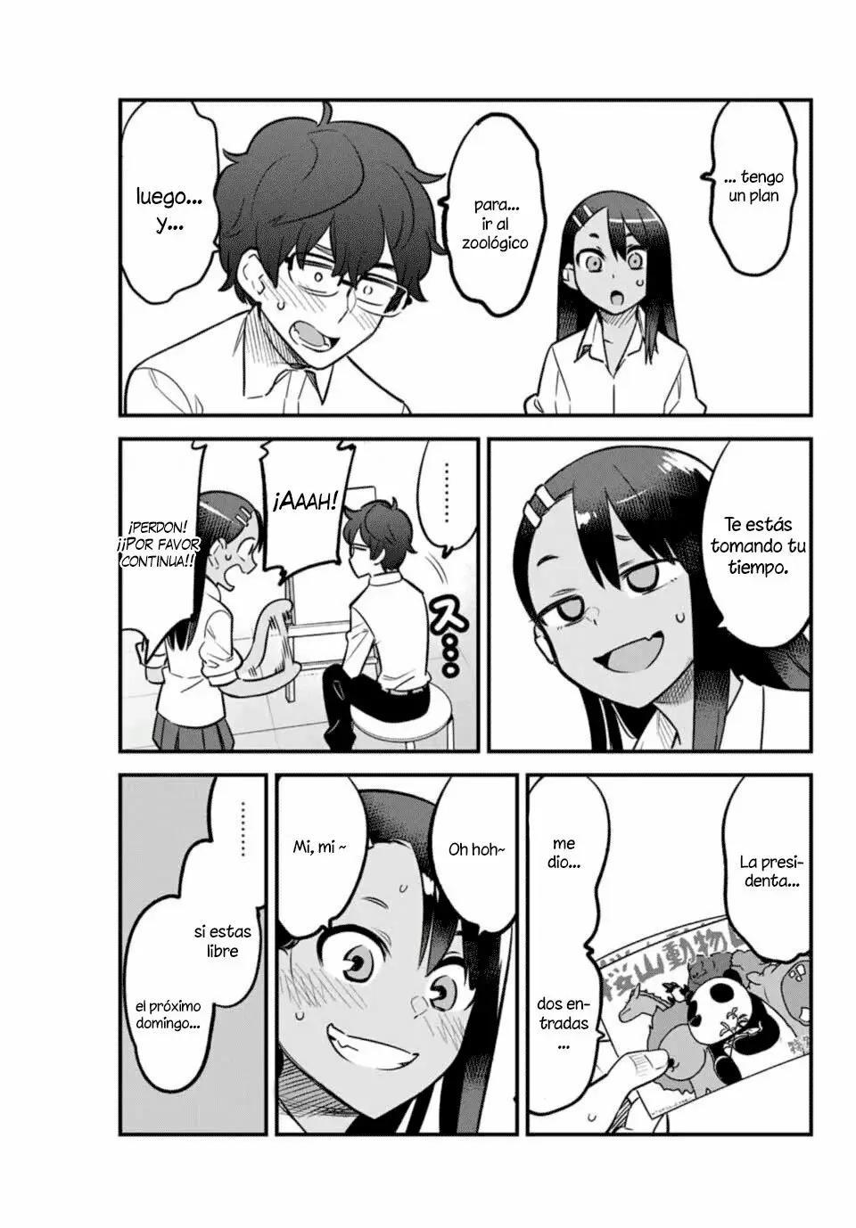 Please don't bully me, Nagatoro capítulo 51, página 15