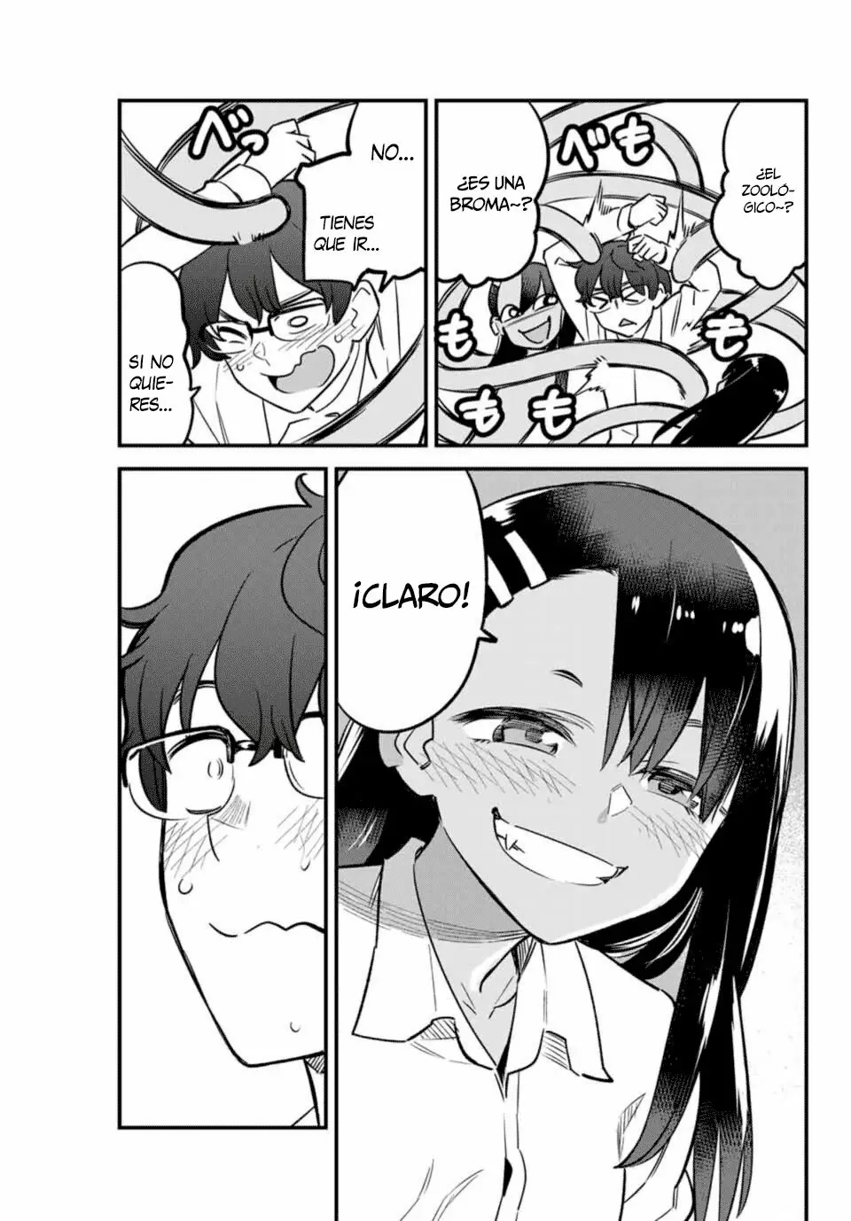 Please don't bully me, Nagatoro capítulo 51, página 17
