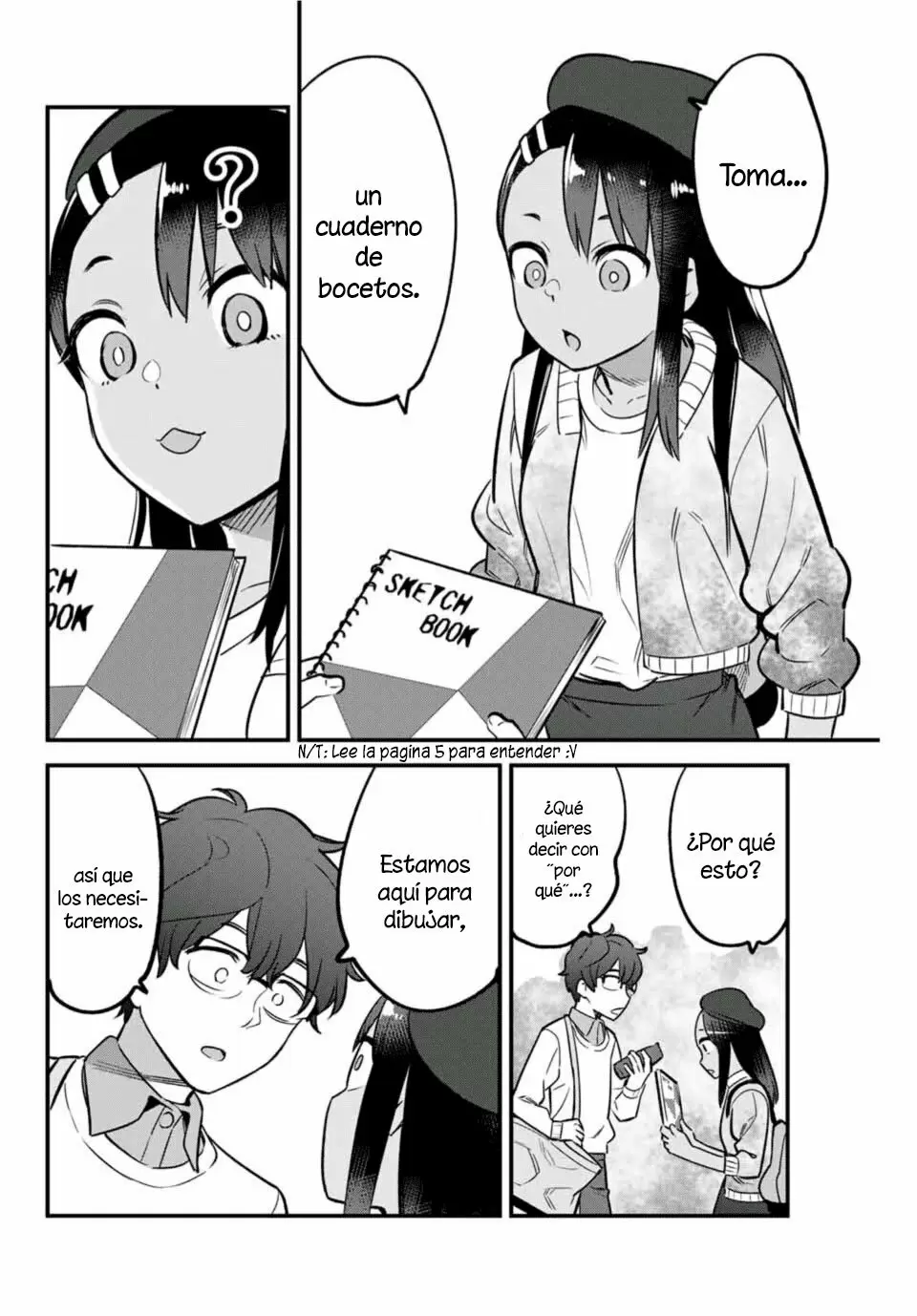 Please don't bully me, Nagatoro capítulo 51, página 20