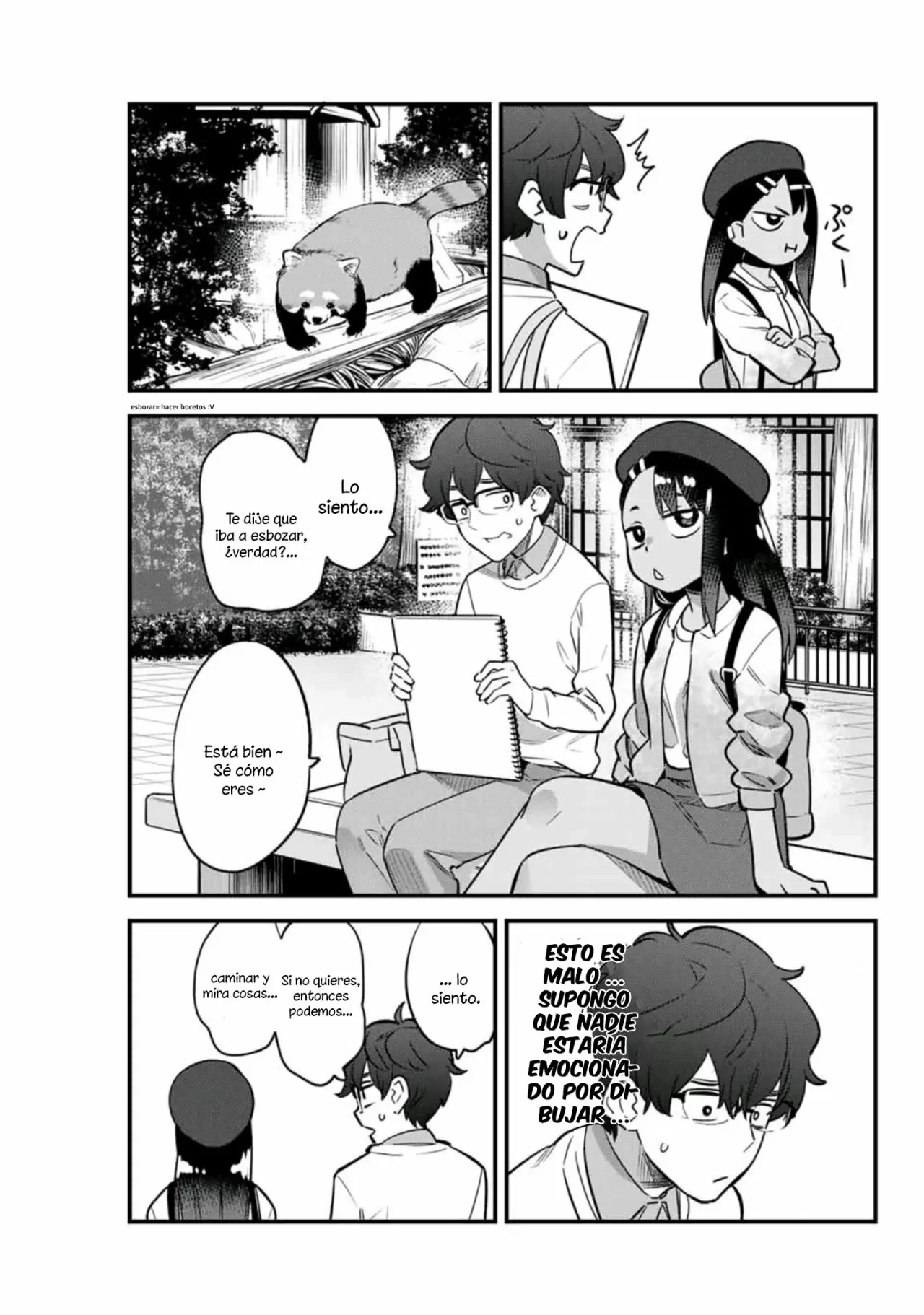Please don't bully me, Nagatoro capítulo 52, página 4