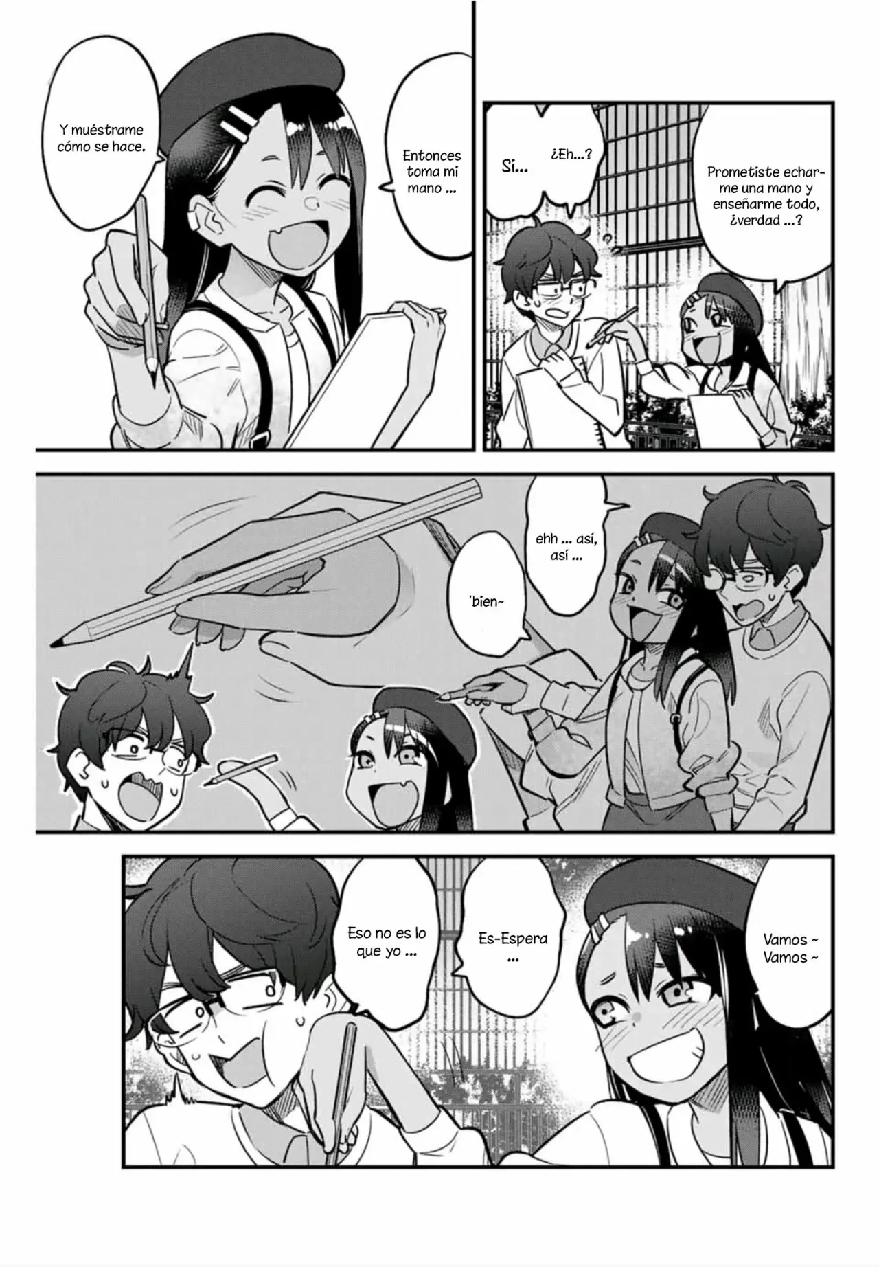 Please don't bully me, Nagatoro capítulo 52, página 8