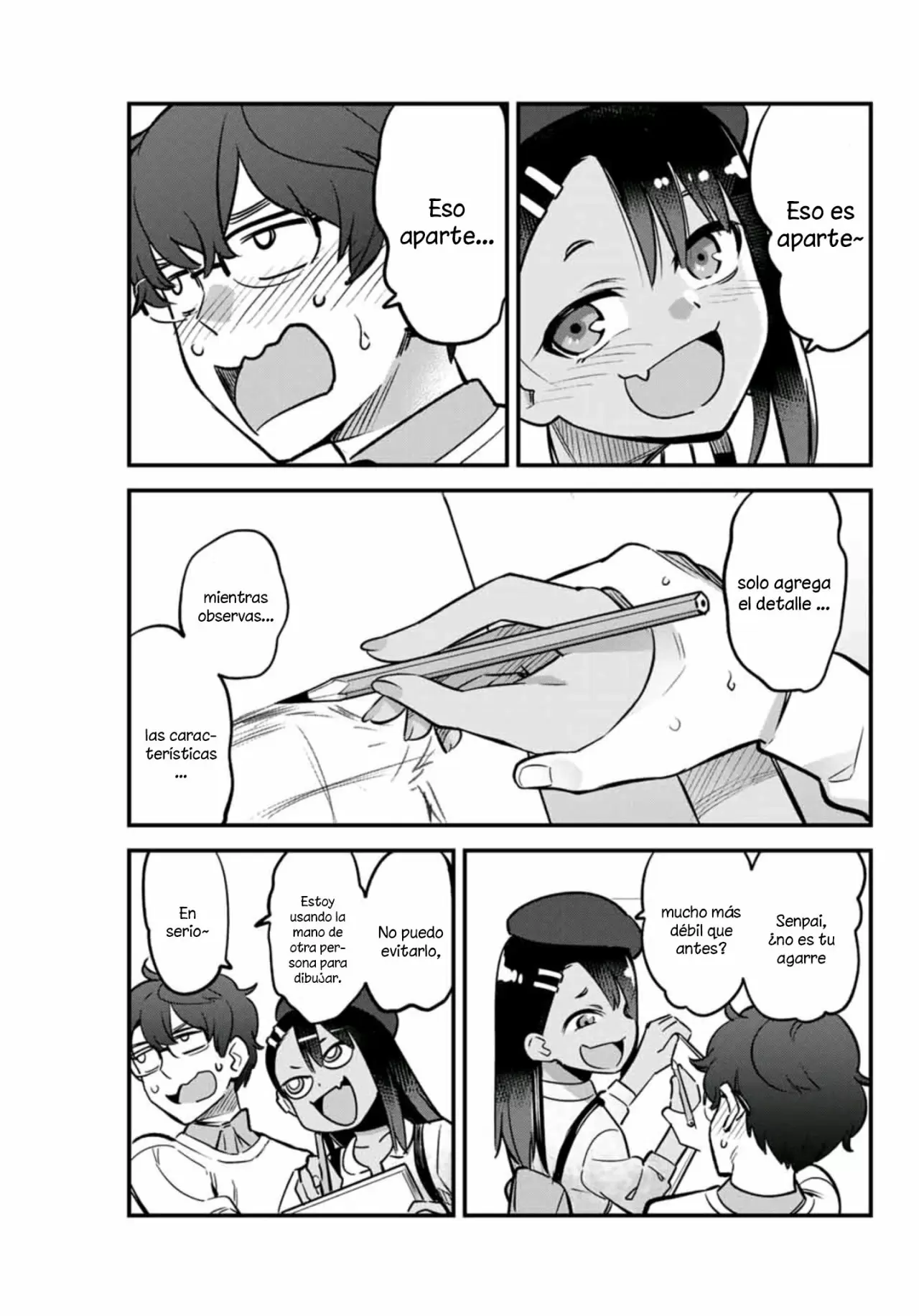 Please don't bully me, Nagatoro capítulo 52, página 12