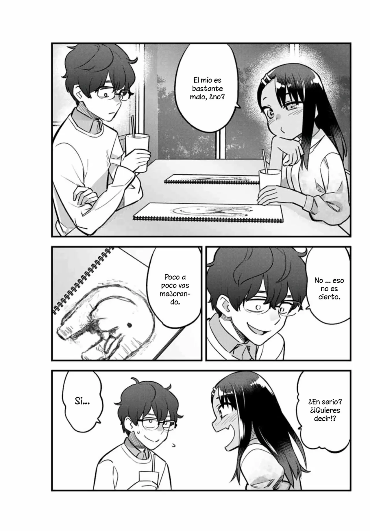 Please don't bully me, Nagatoro capítulo 52, página 16