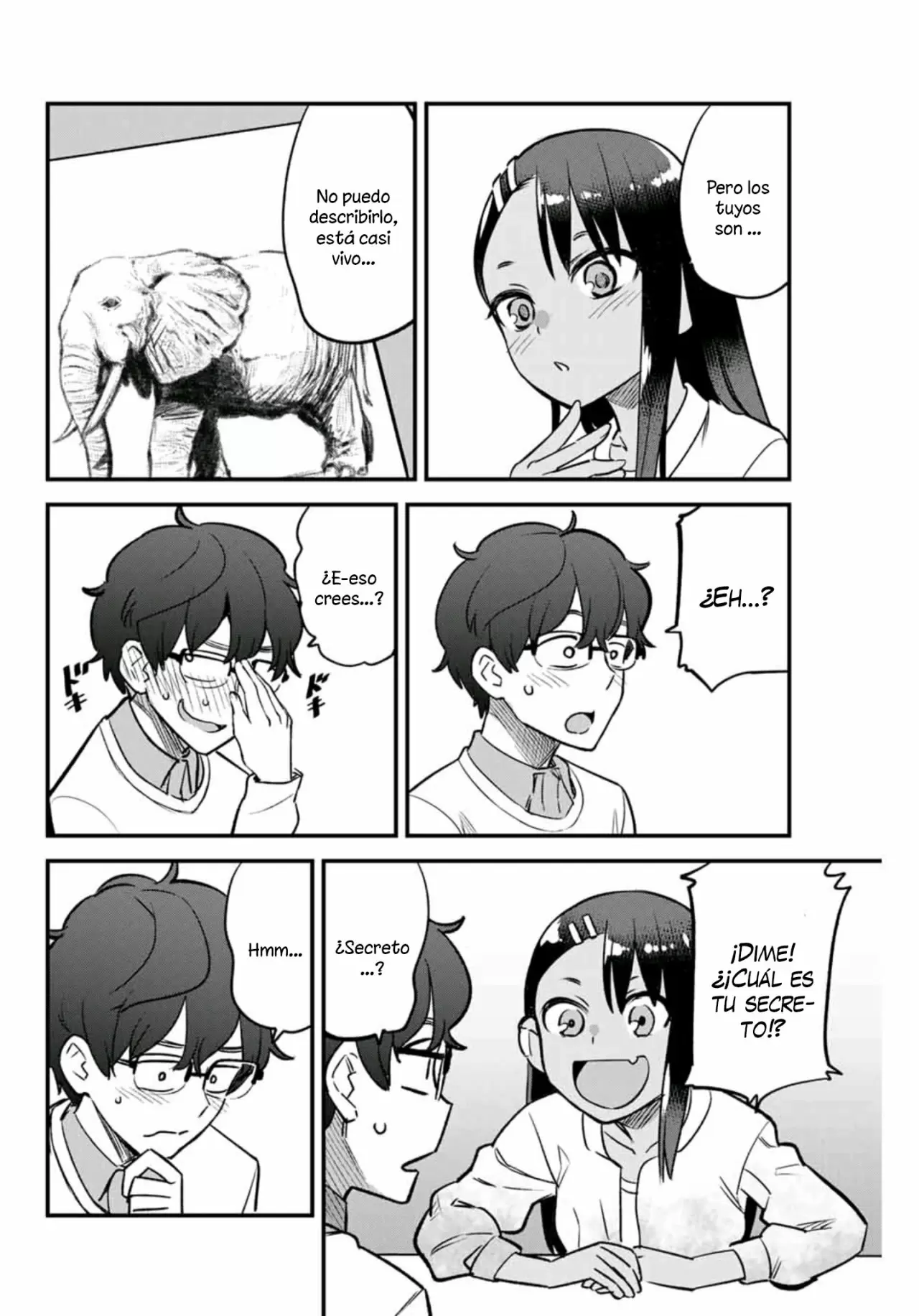 Please don't bully me, Nagatoro capítulo 52, página 17