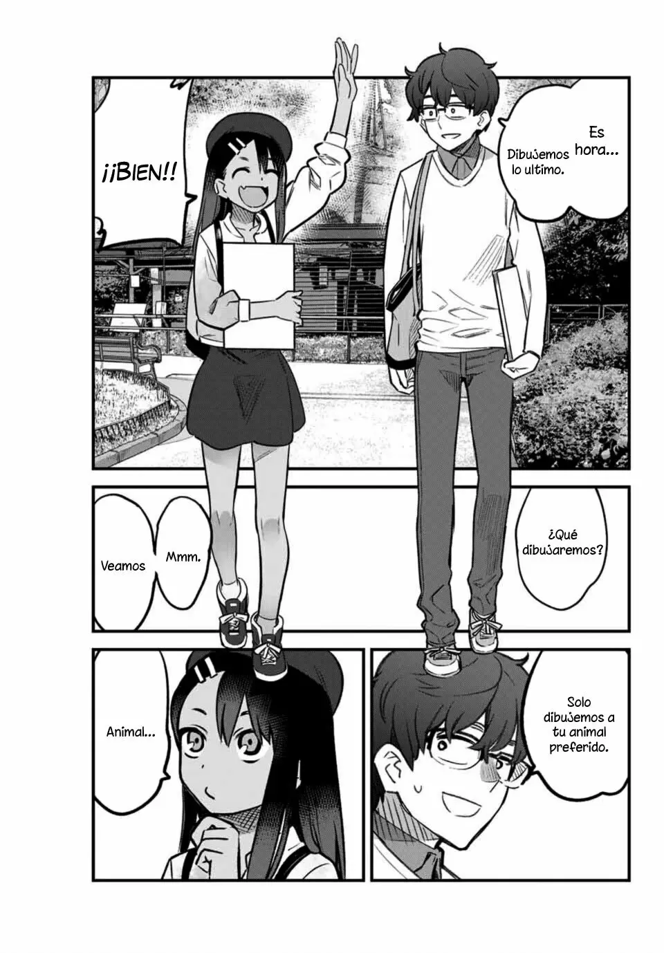 Please don't bully me, Nagatoro capítulo 53, página 12