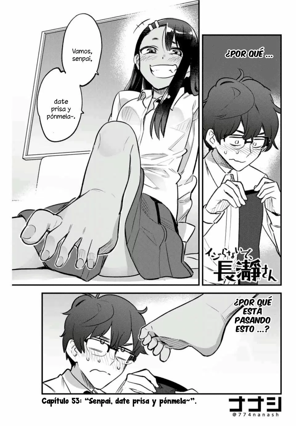 Please don't bully me, Nagatoro capítulo 54, página 2