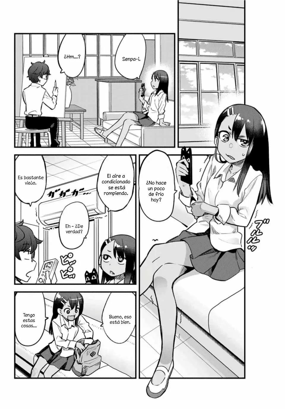 Please don't bully me, Nagatoro capítulo 54, página 3