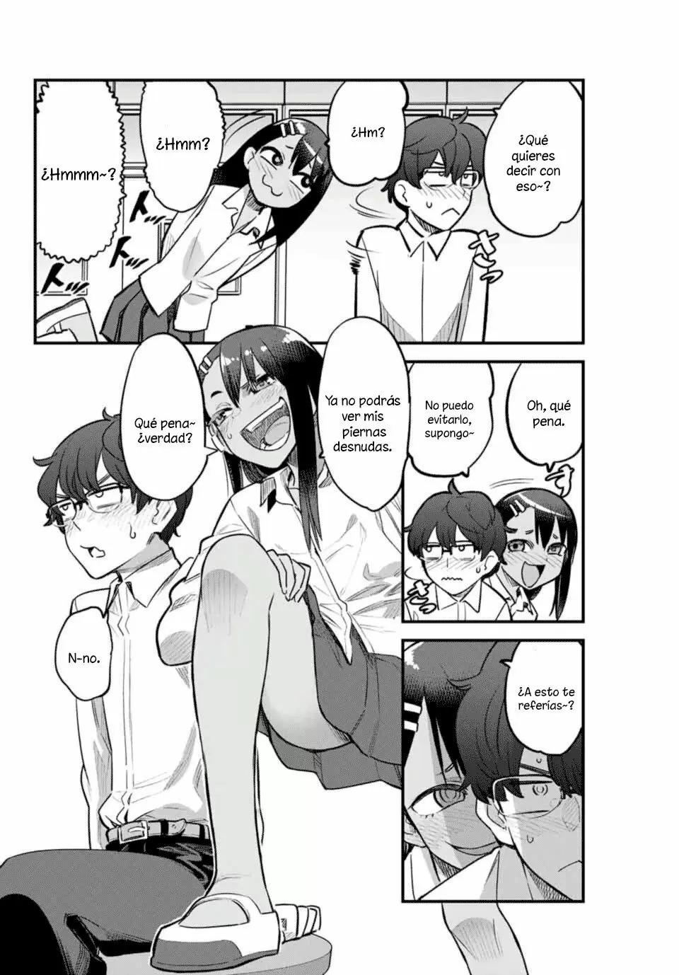 Please don't bully me, Nagatoro capítulo 54, página 9