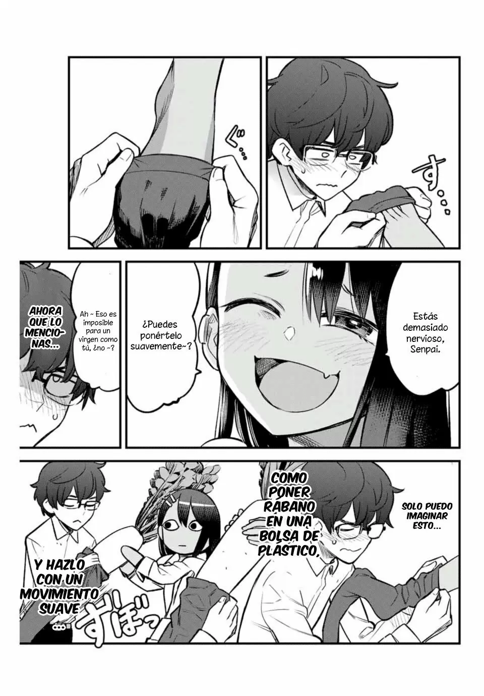Please don't bully me, Nagatoro capítulo 54, página 12