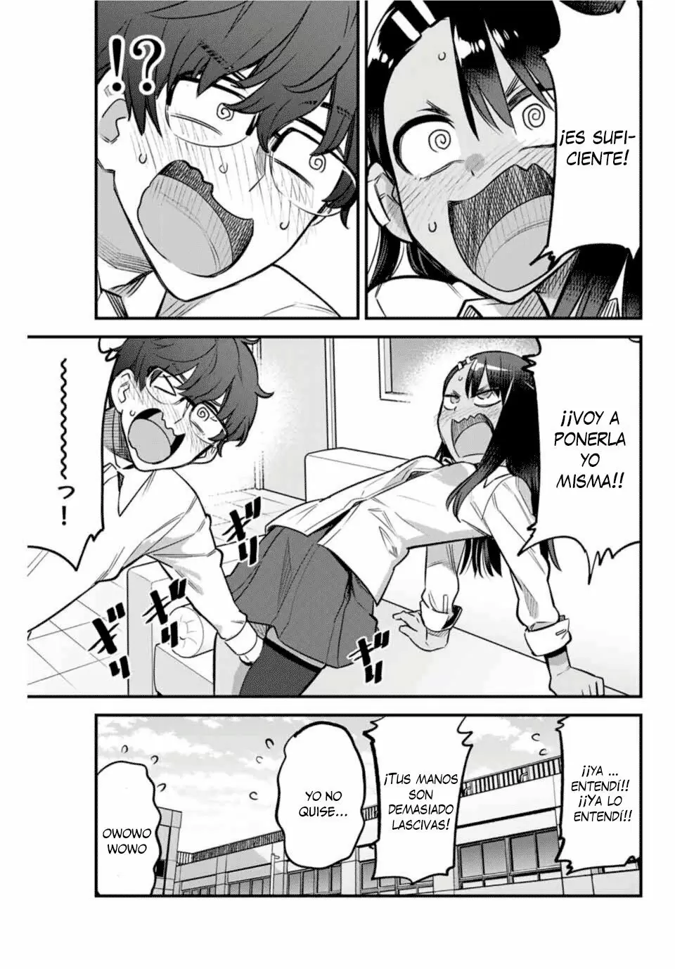 Please don't bully me, Nagatoro capítulo 54, página 18