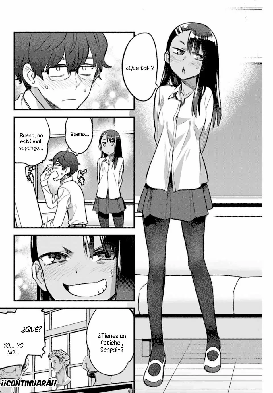 Please don't bully me, Nagatoro capítulo 54, página 19