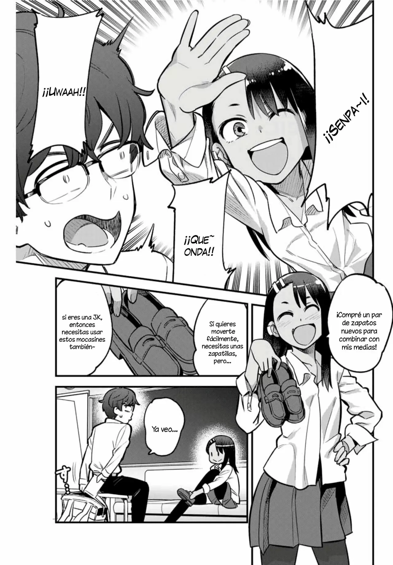 Please don't bully me, Nagatoro capítulo 55, página 8