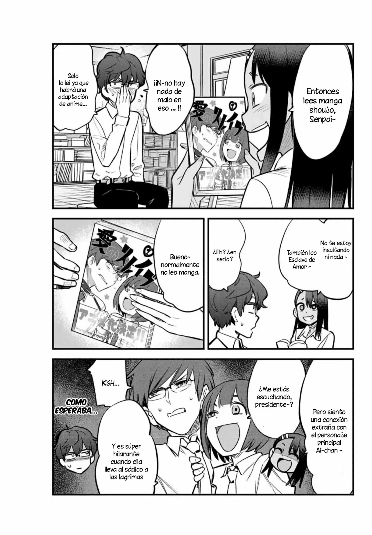 Please don't bully me, Nagatoro capítulo 55, página 10