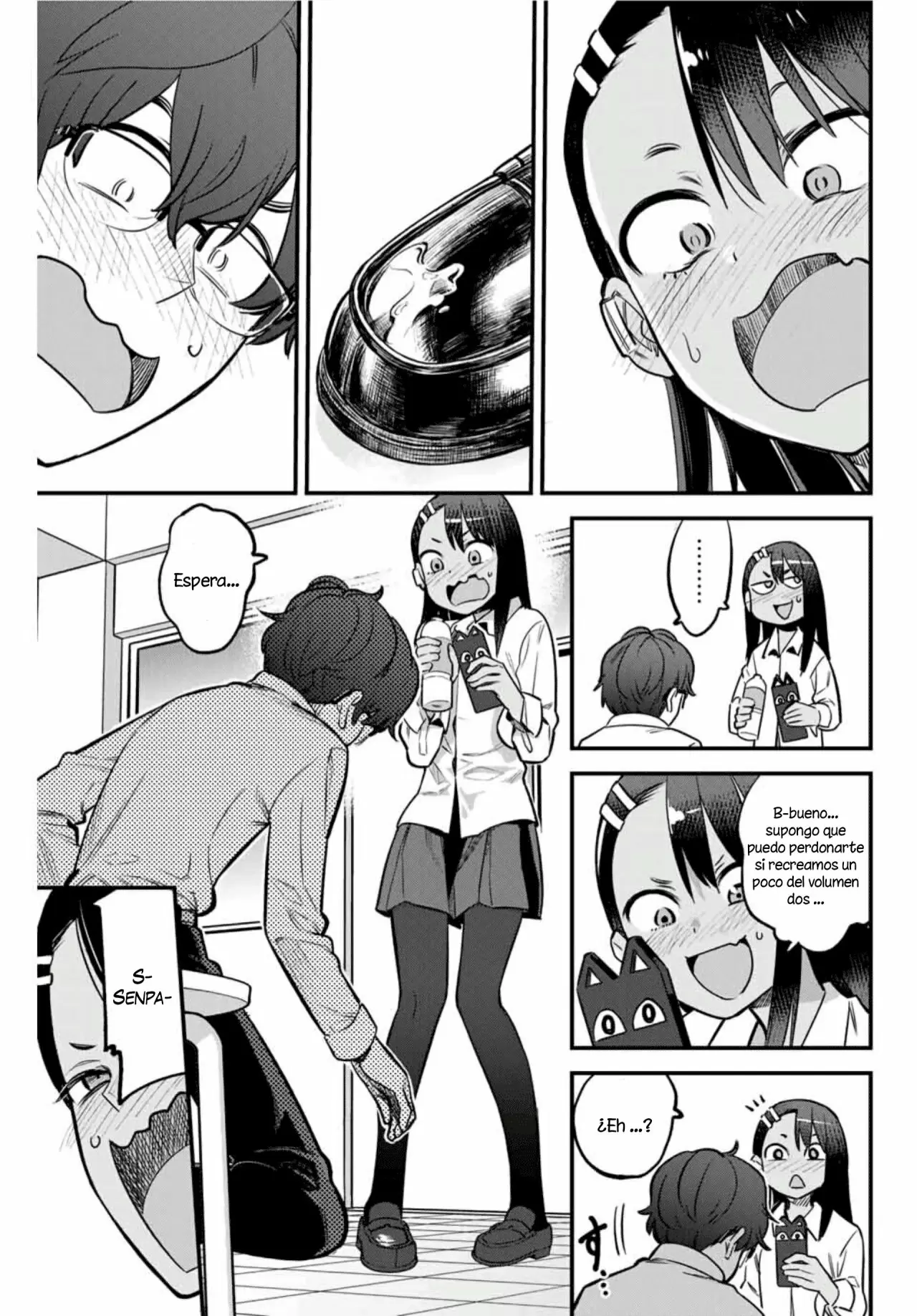 Please don't bully me, Nagatoro capítulo 55, página 16