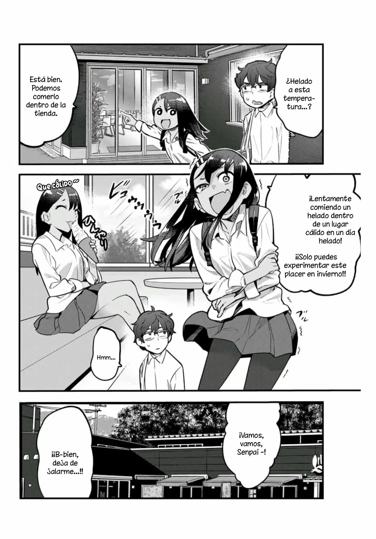 Please don't bully me, Nagatoro capítulo 56, página 3