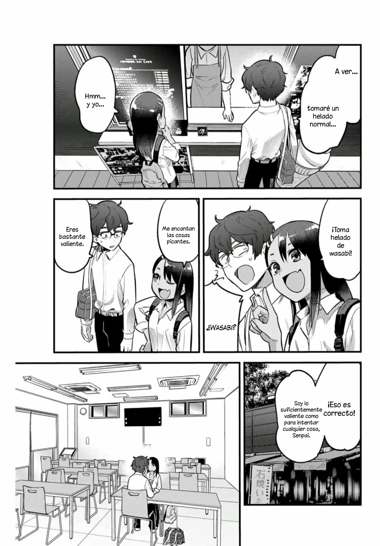 Please don't bully me, Nagatoro capítulo 56, página 4